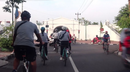 Potret Jalanan Kota Jogja di Minggu Pagi, Cocok Dipakai Wisata Sepeda