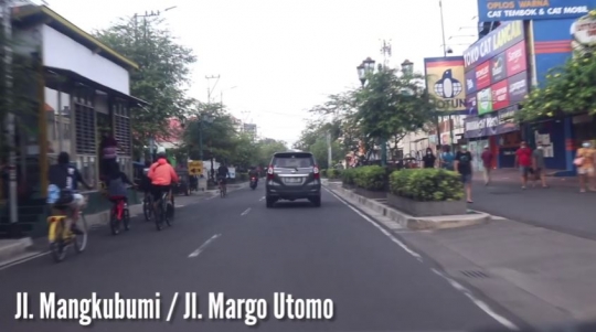 Potret Jalanan Kota Jogja di Minggu Pagi, Cocok Dipakai Wisata Sepeda