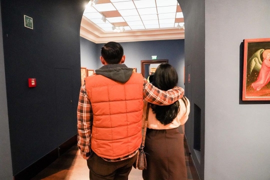 Momen Manis AHY dan Istri saat Dampingi SBY Datangi Galeri Seni Hamburger Kunsthalle