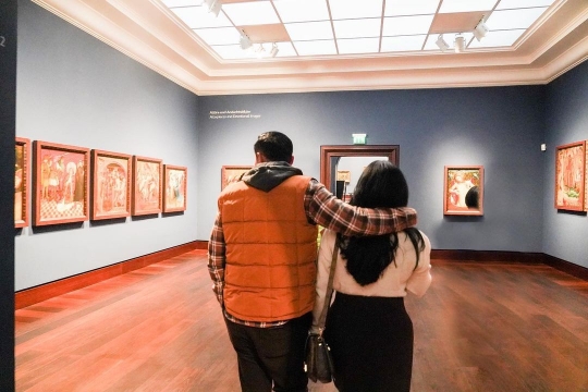 Momen Manis AHY dan Istri saat Dampingi SBY Datangi Galeri Seni Hamburger Kunsthalle