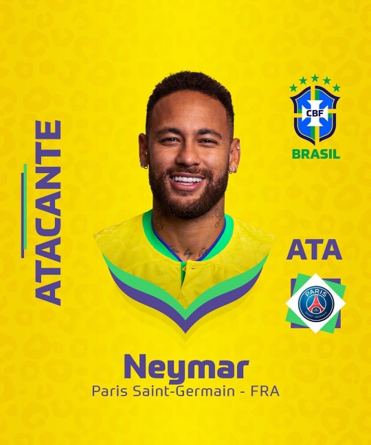 Potret Mengerikannya Skuad Brasil di Piala Dunia 2022