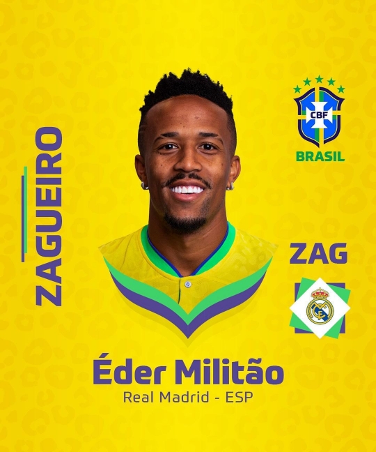 Potret Mengerikannya Skuad Brasil di Piala Dunia 2022