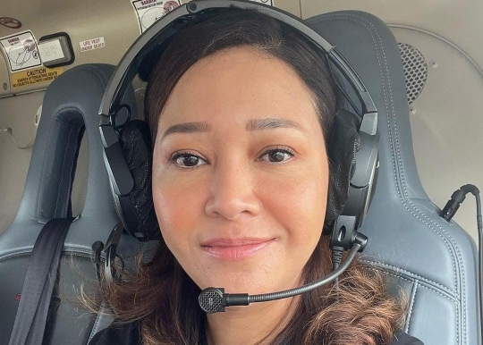Momen Keren Maia Estianty Naik Helikopter: Lihat Jakarta Kayak New York Kecil