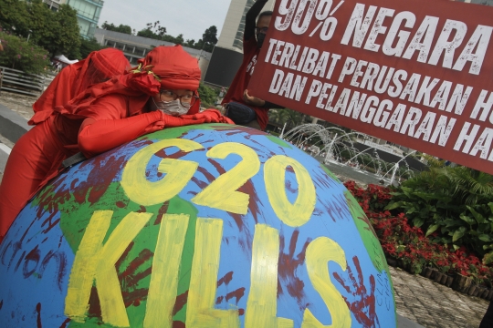 Aktivis Lingkungan Desak Negara-Negara G20 Tangani Krisis Iklim