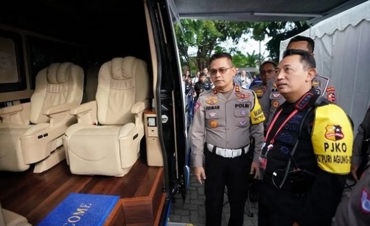 Momen Kapolri Listyo Cek Pengamanan G20, Ditemani Irjen Anak Pensiunan TNI Senior