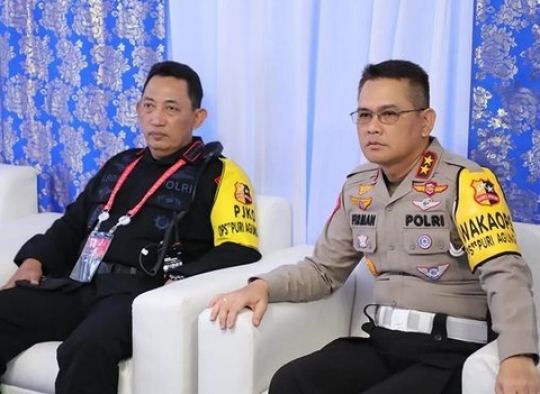 Momen Kapolri Listyo Cek Pengamanan G20, Ditemani Irjen Anak Pensiunan TNI Senior