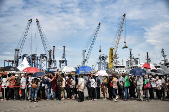 Kapal Perang China Merapat ke Tanjung Priok, Misinya Kemanusiaan