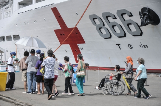 Kapal Perang China Merapat ke Tanjung Priok, Misinya Kemanusiaan