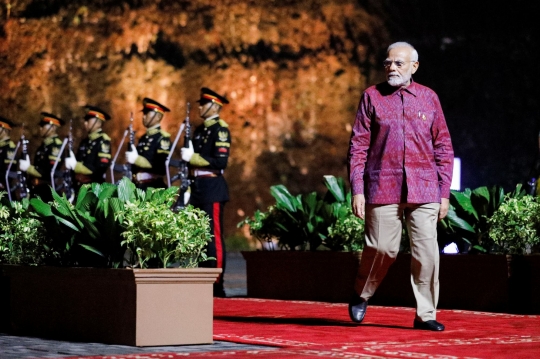 Saat Pemimpin Negara Berpakaian Batik di Gala Dinner G20