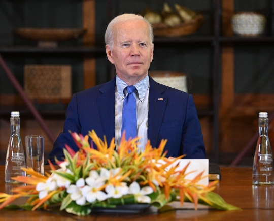 Joe Biden Gelar Rapat Darurat di Bali Bahas Serangan Rusia ke Polandia