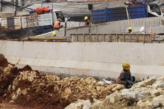 Pembangunan Underpass Dewi Sartika Depok Capai 70 Persen