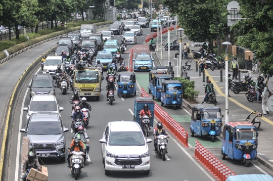 Pemprov DKI Setop Pembangunan Jalur Sepeda pada 2023