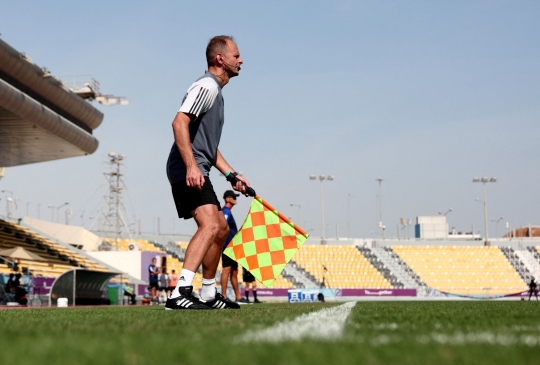 Intip Latihan Para Wasit Piala Dunia 2022