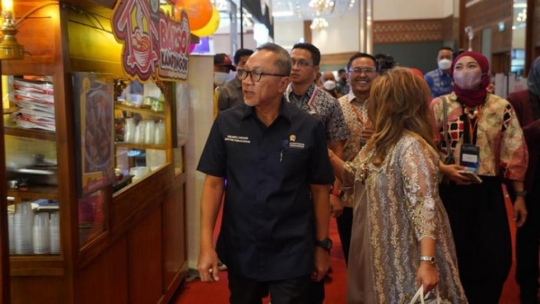 Mendag Zulkifli Hasan Buka Franchise License Expo Indonesia ke-19 di JCC Senayan