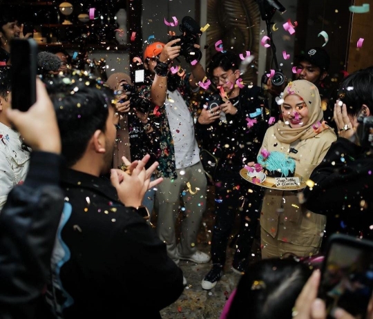 Momen Atta Halilintar Dapat Kejutan Ultah dari Aurel Hermansyah, Seru Abis!