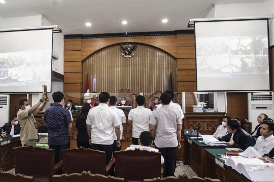 Bharada E, Ricky Rizal, Kuat Ma'ruf Jalani Sidang Lanjutan Pembunuhan Brigadir J