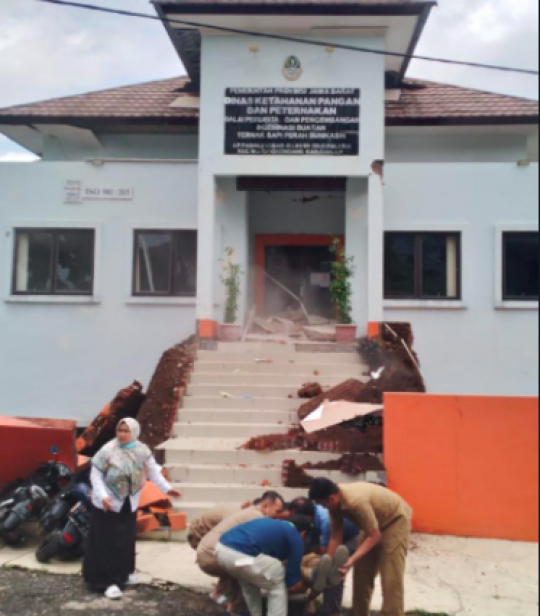 Dahsyatnya Gempa Cianjur, Korban Tergeletak di Jalan hingga Bangunan Roboh