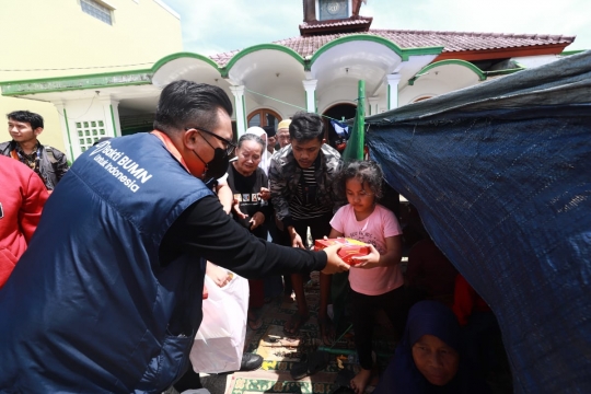 BRI Salurkan Bantuan untuk Warga Terdampak Gempa Cianjur