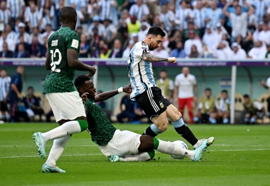 Momen Arab Saudi Bikin Messi dan Argentina Bertekuk Lutut
