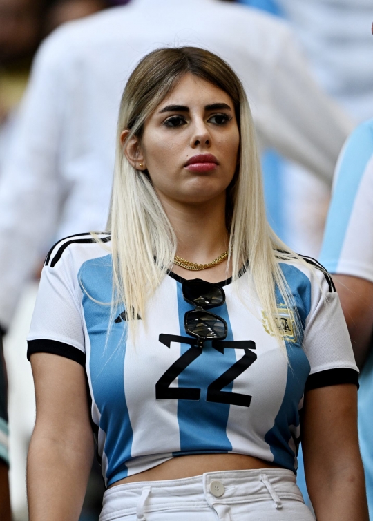 Wajah Sedih Suporter Argentina