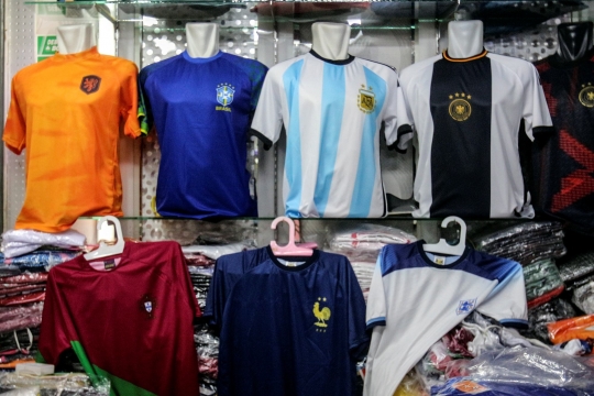 Piala Dunia 2022, Penjualan Jersey Timnas Makin Laris Manis