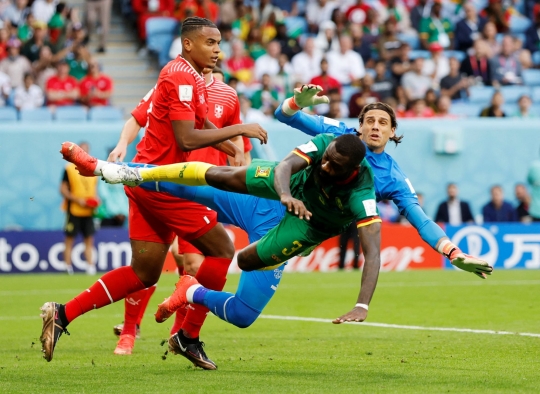 Gol Breel Embolo Antar Swiss Raih Kemenangan Usai Tekuk Kamerun