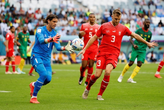 Gol Breel Embolo Antar Swiss Raih Kemenangan Usai Tekuk Kamerun