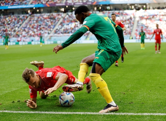 Gol Breel Embolo Antar Swiss Raih Kemenangan Usai Tekuk Kamerun