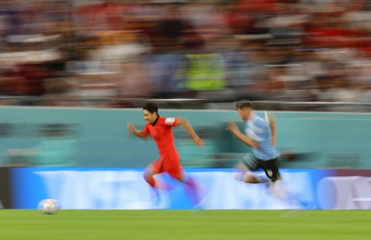 Momen Uruguay vs Korea Selatan Tampil Agresif Tanpa Gol