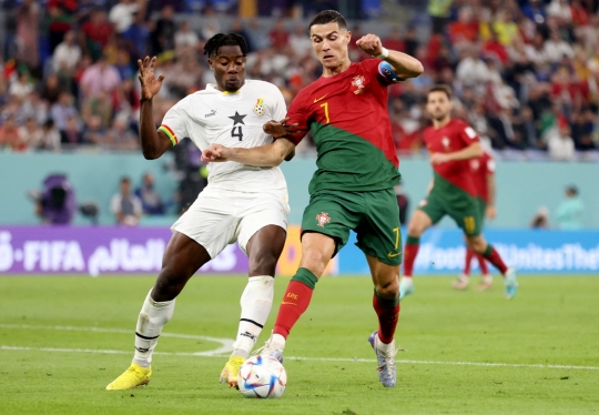 Momen Cristiano Ronaldo dan Timnas Portugal Tekuk Ghana 3-2