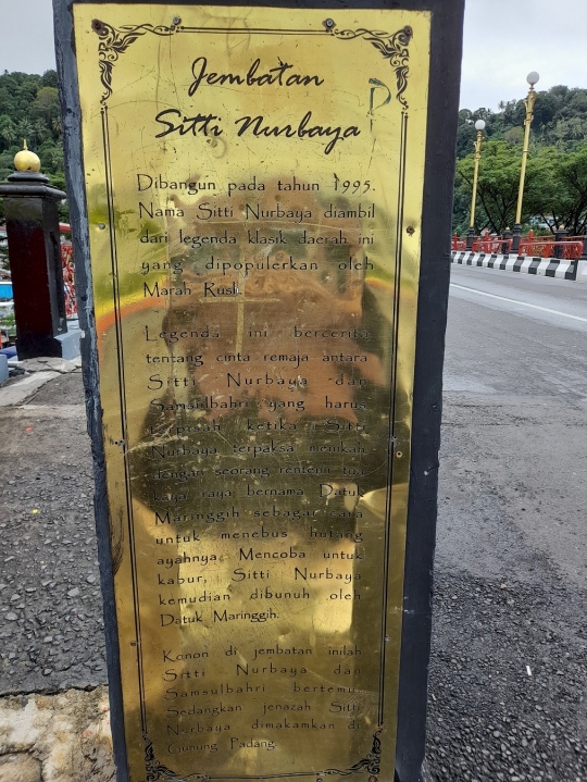Foto-Foto Pesona Jembatan Siti Nurbaya di Kota Padang