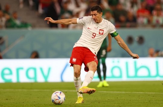 Gol Robert Lewandowsk Bungkam Arab Saudi di Piala Dunia 2022