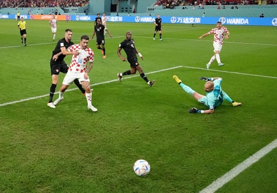 Momen 4 Gol Kroasia Pulangkan Kanada dari Piala Dunia 2022