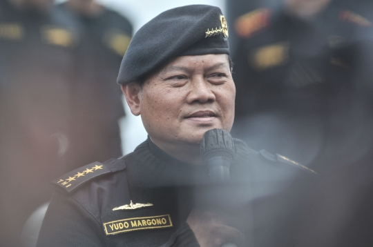 Momen Kasal Sematkan Brevet Kehormatan untuk Ketua DPR hingga Kapolri di Kapal Selam