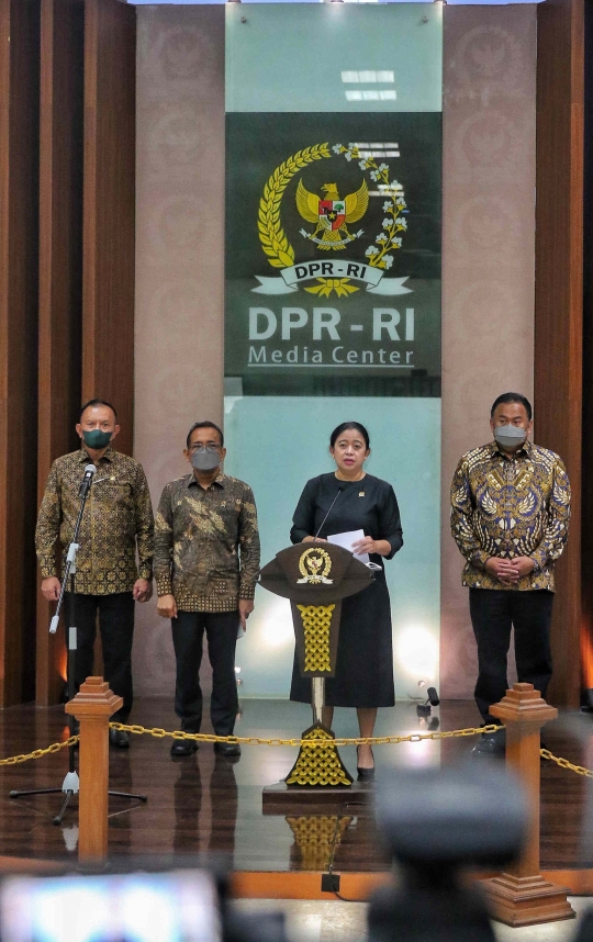 Ketua DPR Umumkan Kasal Yudo Margono sebagai Calon Panglima TNI