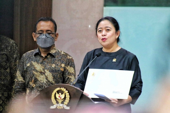 Ketua DPR Umumkan Kasal Yudo Margono sebagai Calon Panglima TNI