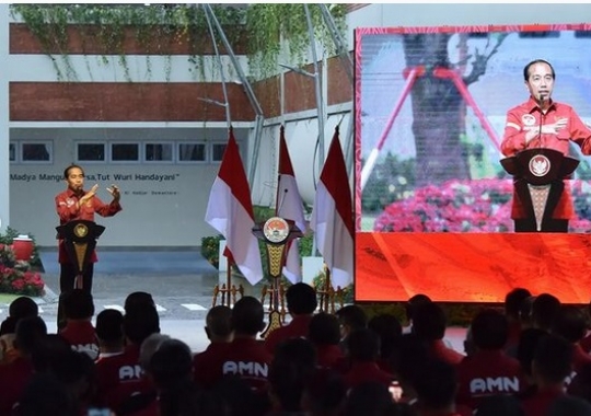 Kisah Menarik di Balik Pembangunan AMN, Diresmikan Jokowi, KaBIN & Prabowo