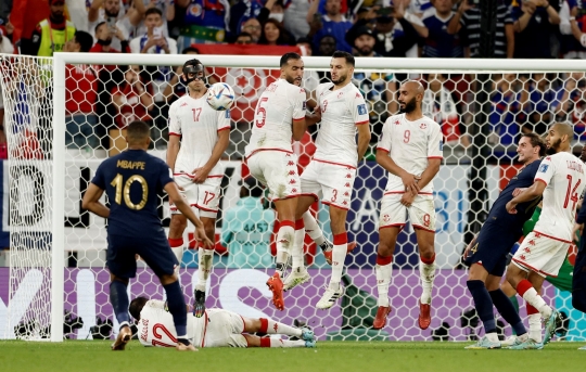 Momen Prancis Lolos ke 16 Besar Piala Dunia 2022 Usai Dikalahkan Tunisia