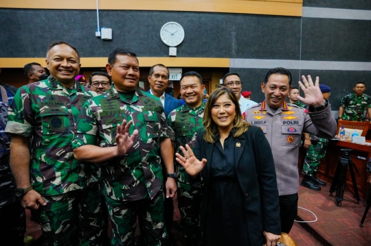 Saat Kapolri Kawal Calon Panglima TNI