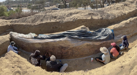 Penemuan Mural Kuno Berusia 1.000 Tahun di Peru