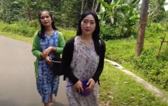 Pesona Gadis Desa Cantik dari Banten, Wajahnya Mirip Banget Orang Korea