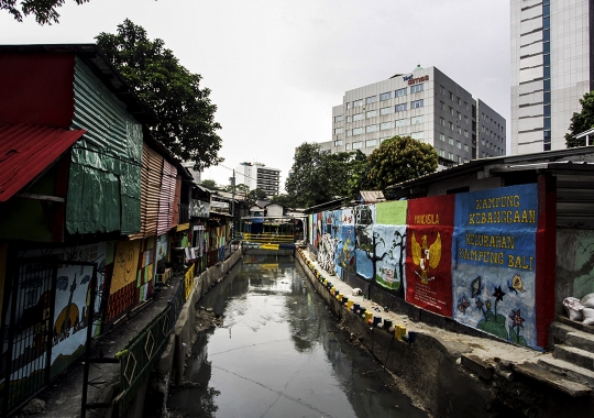 Warna-warni Kampung Unggulan di Tanah Abang