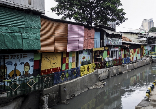 Warna-warni Kampung Unggulan di Tanah Abang