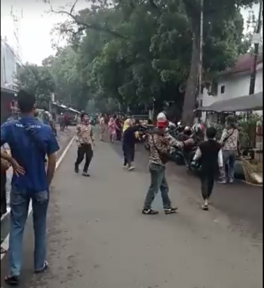 Foto-Foto Ledakan di Polsek Astana Anyar, Diduga Bom Bunuh Diri