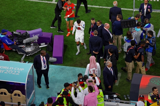 Portugal Tersingkir, Cristiano Ronaldo Menangis