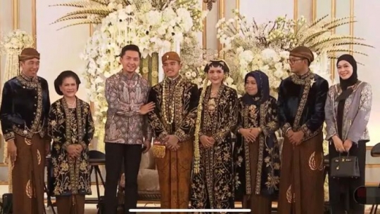 Sederet Seleb Ini Hadiri Pernikahan Kaesang dan Erina, Gayanya Memukau