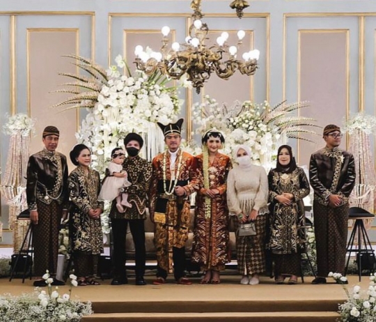 Sederet Seleb Ini Hadiri Pernikahan Kaesang dan Erina, Gayanya Memukau