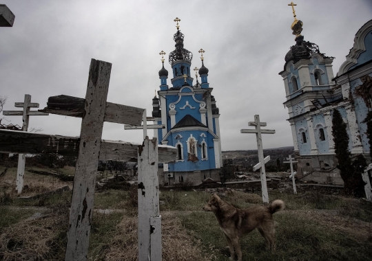 Nestapa Gereja Hancur Lebur Akibat Serangan Rusia di Ukraina