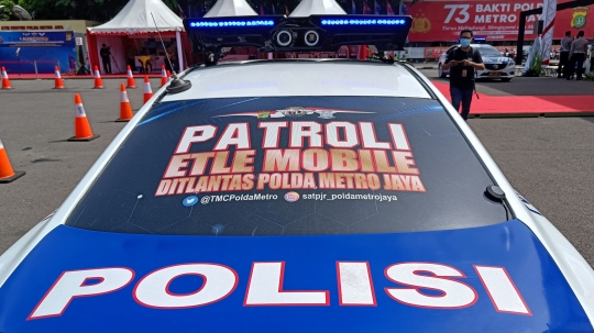 Potret Mobil Patroli Dilengkapi Kamera Canggih untuk ETLE Mobile