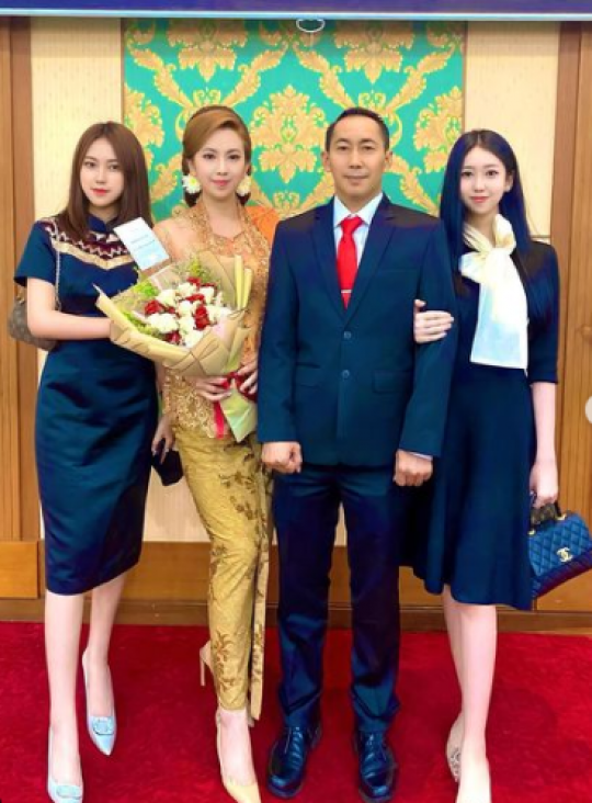 Potret Kece Heni Tania & Dua Putri Cantik Dampingi Suami Pendidikan Kepemimpinan